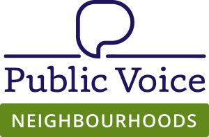 Public Voice Neighourhoods Logo
