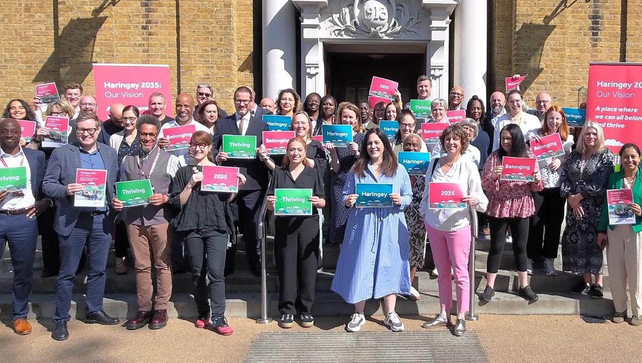 All of the Haringey 2035 attendees, including Public Voice CEO, Dan Rogers